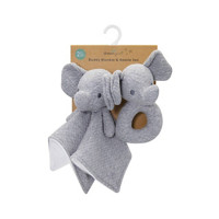 DreamGro Elephant Buddy & Rattle