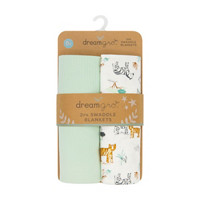 DreamGro Swaddle Blankets, 2 pcs