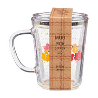 Fall Theme Mugs with Lids, Assorted