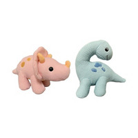 PS 8.5IN KNIT DINO PLUSH