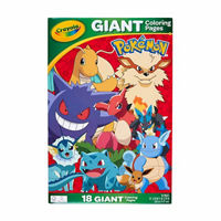 Crayola Pokémon Giant Coloring Pages
