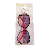 Eye-d-ology Sunglasses, Tortoise Frame with Purple Lens