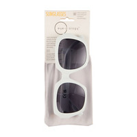 Eye-d-ology Sunglasses, Round White Frame