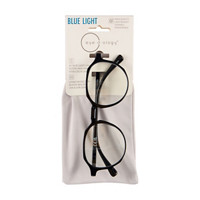 Eye-d-ology Blue Light Glasses, Thin Black Frame