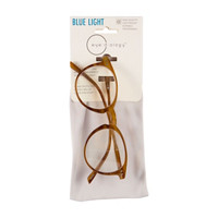 Eye-d-ology Blue Light Glasses, Wood Frame