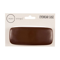 Eye-d-ology Glasses Case, Brown