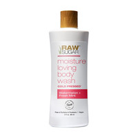 Raw Sugar Moisture Loving Body Wash, Watermelon + Fresh Mint, 3 fl oz