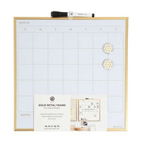 U Brands Magnetic Monthly Calendar Dry Erase Board,