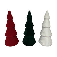 Decorative Wooden Christmas Tree, Medium, Assorted