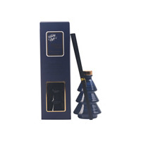 Holiday Style Christmas Mistletoe Kisses Reed Diffuser, Blue