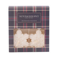 Christmas Nutcracker Spice Scented Tealights, 4 ct