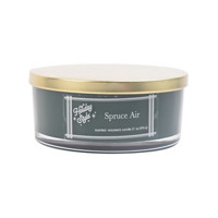 Holiday Style Spruce Air Scented Wood Wick Candle, 21 oz