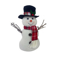 Christmas Adorable Fabric Snowman Décor, Assorted