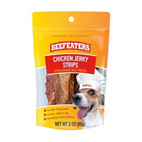 Beefeaters Chicken Jerky Strips Dog Treats, 3 oz