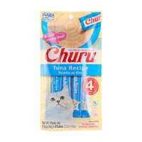 Inaba Churu Cat Treats, Tuna Recipe, 4 ct