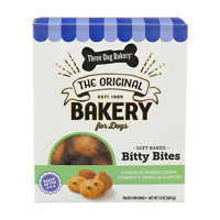 Three Dog Bakery for Dogs Soft Baked Bitty Bites, 13 oz