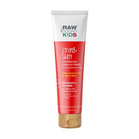 Raw Sugar Kids Leave-In Conditioning Cream, Strawberry + Oat Milk, 3.3 fl oz