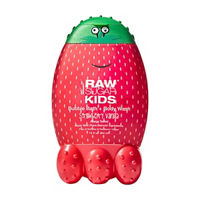 Raw Sugar Kids Bubble Bath + Body Wash, Strawberry Vanilla, 12 fl oz