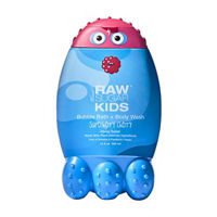 Raw Sugar Kids Bubble Bath + Body Wash, Superberry Cherry, 12 fl oz