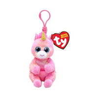 Ty Beanie Bellies Skylar Unicorn Clip, 5 in