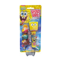 Pop Ups Sponge Bob Square Pants Flix Candy Lollipops, 1.26 oz, Assorted
