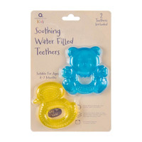 Aroma Home Kids Soothing Water Filled Teethers, 2 ct, Assorted