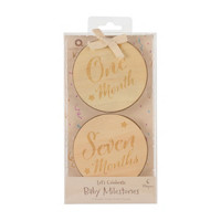 Aroma Homes 'Let's Celebrate Baby Milestones' Plaques, 6 ct