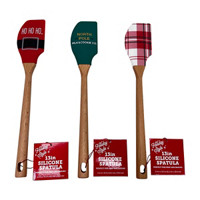 Holiday Style Christmas Silicone Spatula, 13 in, Assorted