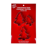 Holiday Style Christmas Tree Cooking Cutter Set, Pack