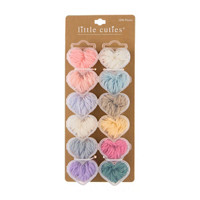 Little Cuties Mini Elastic Hair Ties, 1000 count