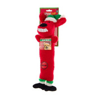 Multipet Loofa Dog Toy, Holiday Edition