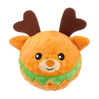 HugSmart Reindeer Ball Dog Toy