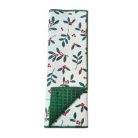 Christmas Holly Drying Mat