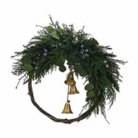 Christmas Wreath with Bells