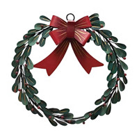 Christmas Metal Wreath Décor