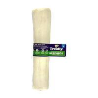 Treatly American Sourced Beefhide Roll Dog Chew, Large,