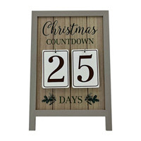 Christmas Countdown Wooden Advent Calendar