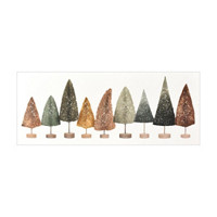 Decorative Christmas Trees Wall Art