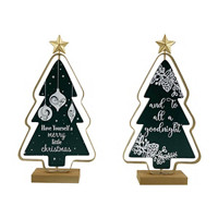 Framed Christmas Tree Tabletop Décor, Assorted