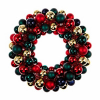 Christmas Ornament Wreath