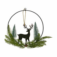 Christmas Hanging Deer Decoration