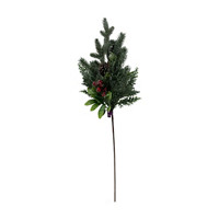 Large Frosted Pine Berry Stem