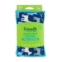 Friendli Microfiber Dog Lover Sponges, 2 ct