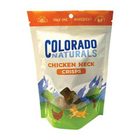 Colorado Naturals Chicken Neck Crisps for Dogs, 6 oz