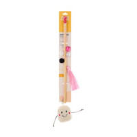 Zippy Claws Zippy Stick Interactive Cat Toys, Marshmallow