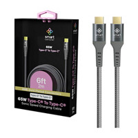 Smart Cellular 64W Type-C to Type-C Cable, 6 ft