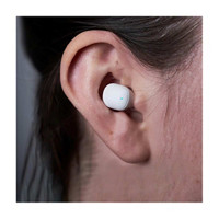 Coby True Wireless Mini Earbuds with Charging Case, White