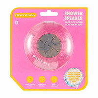 Cleverworks Shower Speakers, Pink