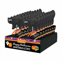 Melville Candy Chocolate Dipped Black Cat Marshmallow Pop 