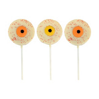 Chocolatey Covered Eye Ball Rice Treat Pop